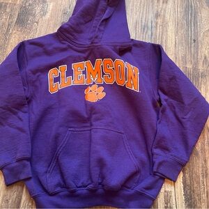 Fanatics Kids Purple Clemson Hoodie